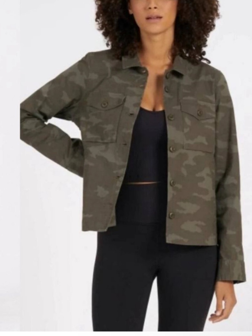 VUORI Ripstop Jacket Oregano Camo Green Utility Size M NWOT